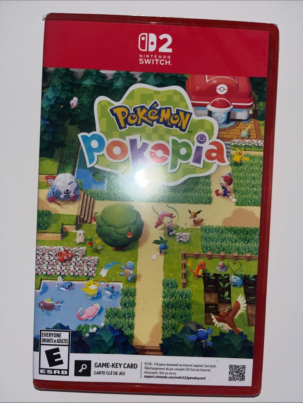 Nintendo Pokémon Pokéopia - Red Case with Colorful Game Art